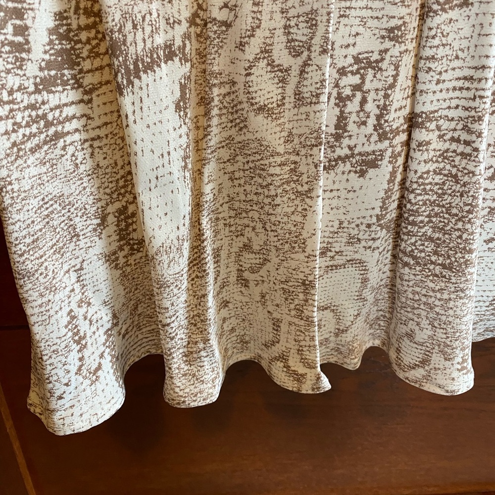 Anthropologie Tilda Neutral Snake Print Maxi Skirt - Picture 9 of 9